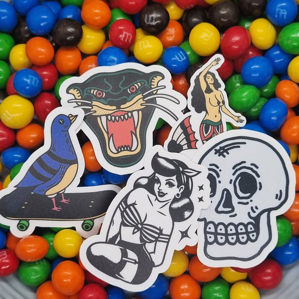Classic Tattoos Sticker Pack